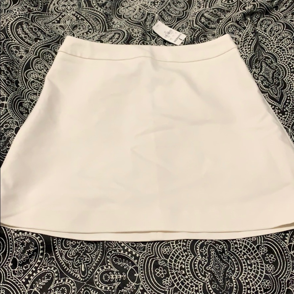 A line off white Express skirt